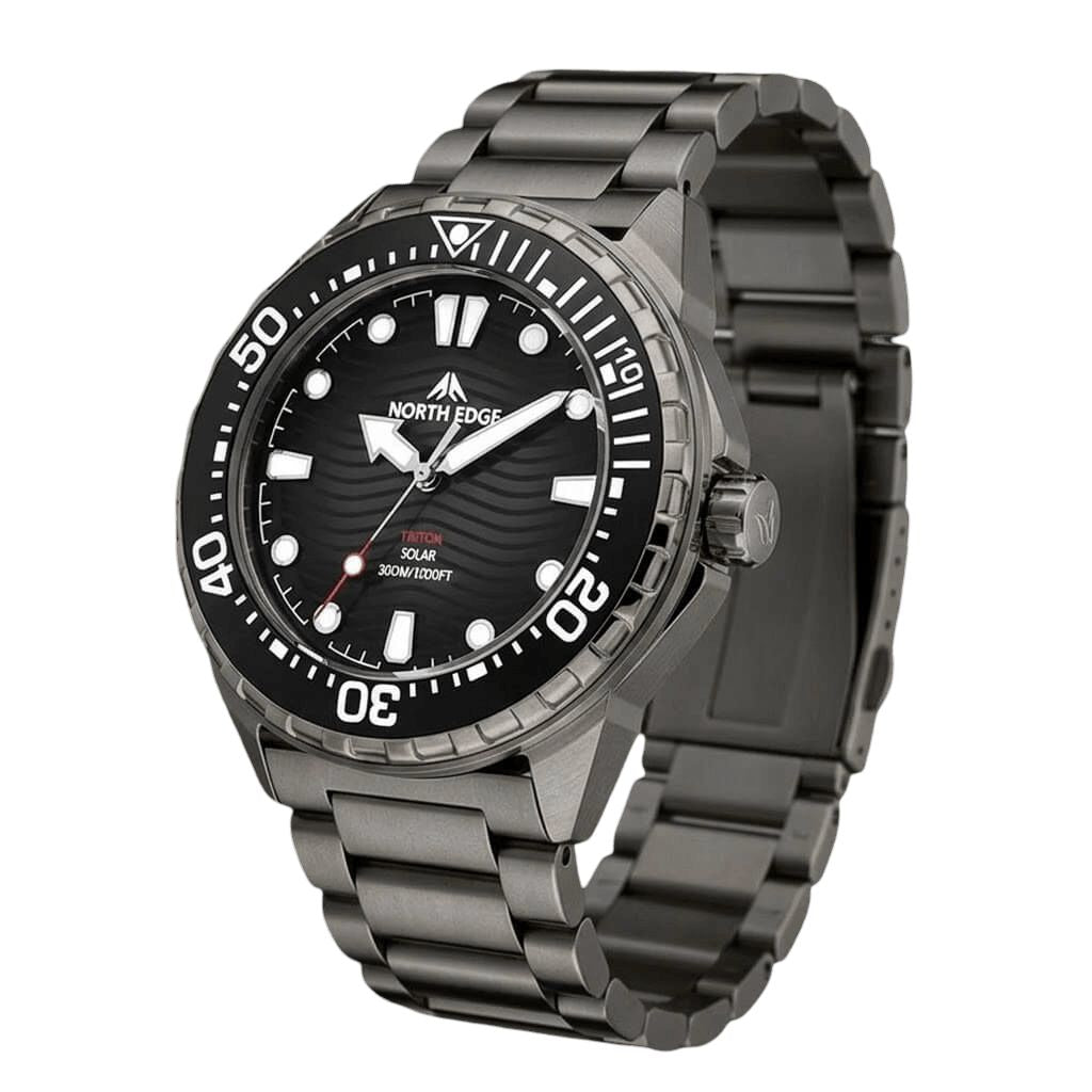 RElogio north edge titanium black