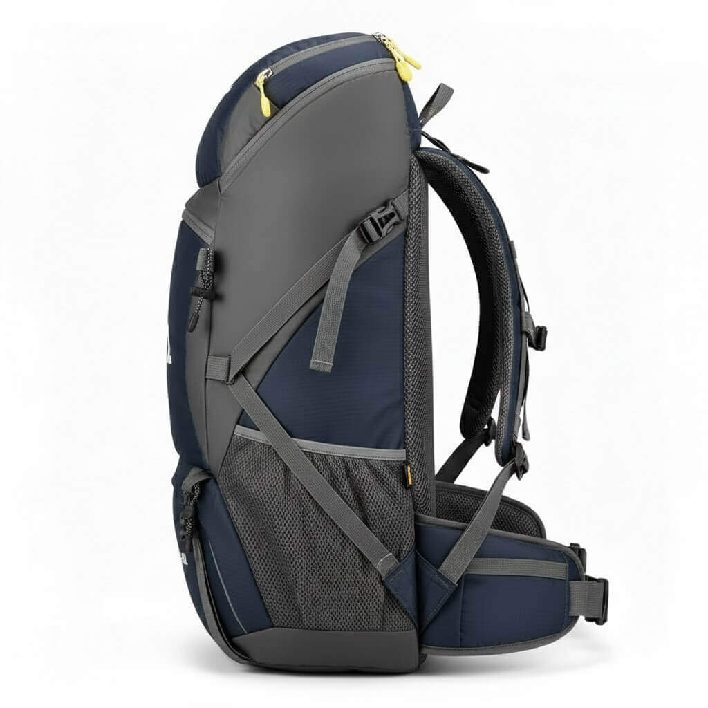 mochila cargueira 50 litros - hero shot - lateral