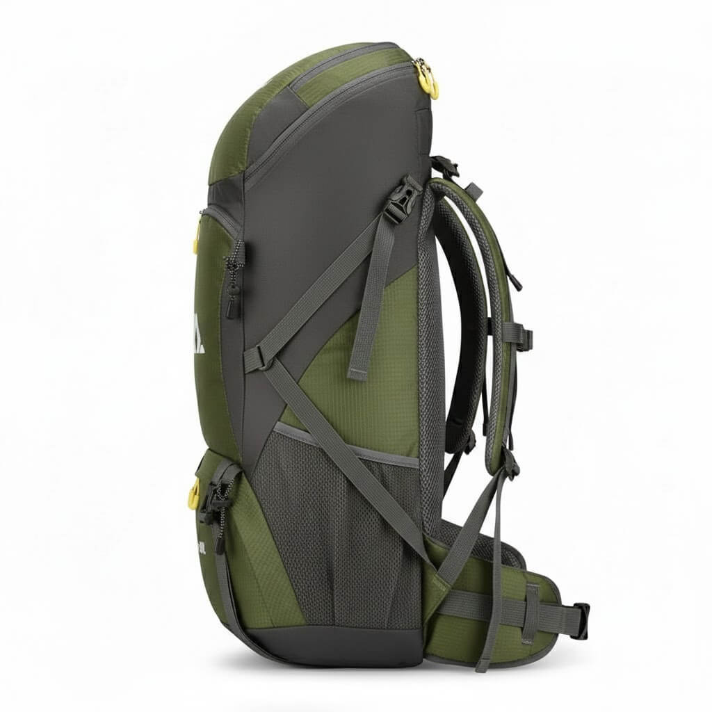 Mochila Cargueira 50 Litros - Weikani Pro - Verde