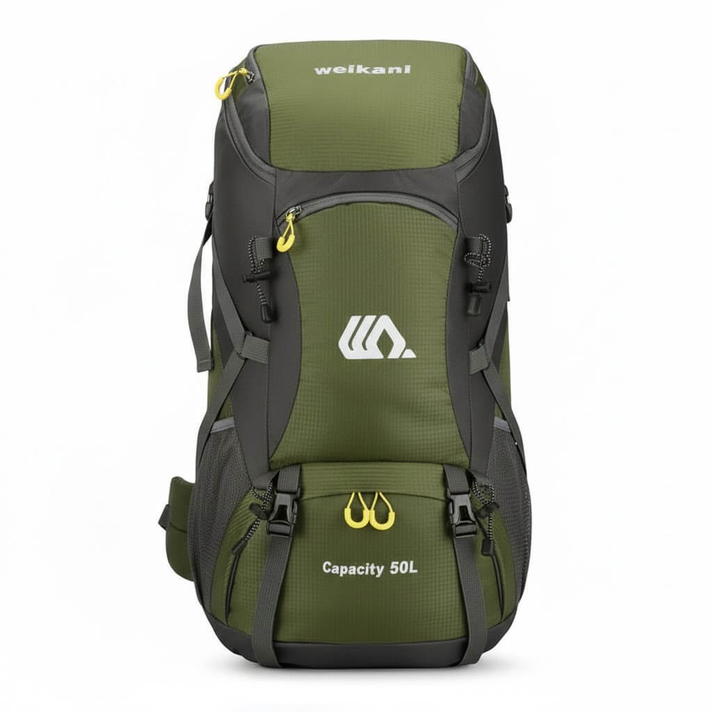 Mochila Cargueira 50 Litros - Weikani Pro - Verde