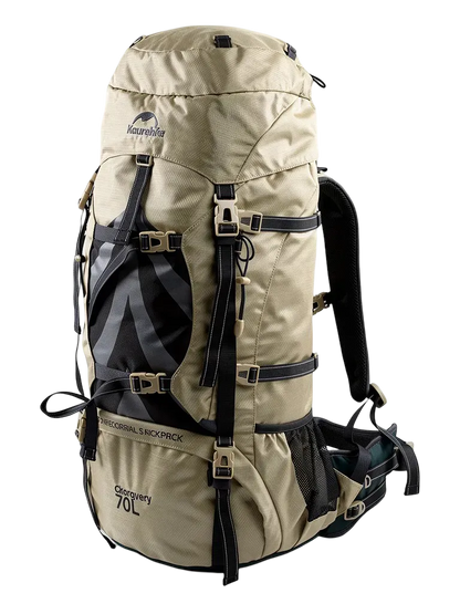 mochila cargueira 70 litros_marrom_angulo