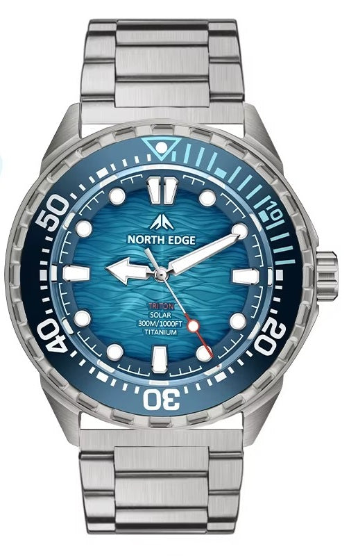 Relógio North Edge - Triton Titanium Blue