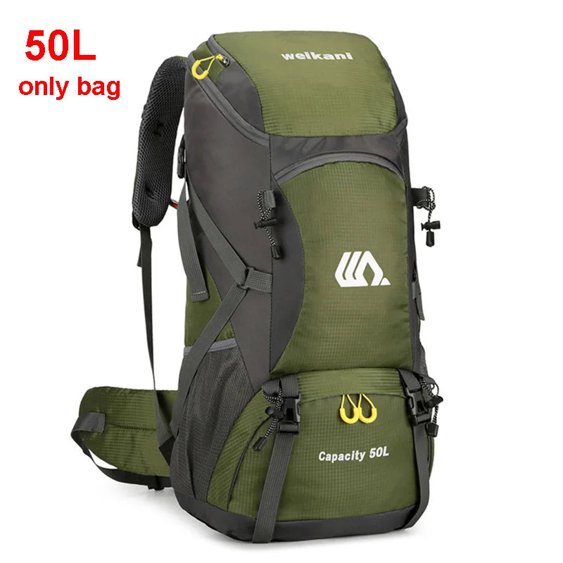 Mochila Cargueira 50 Litros - Weikani Pro - Verde