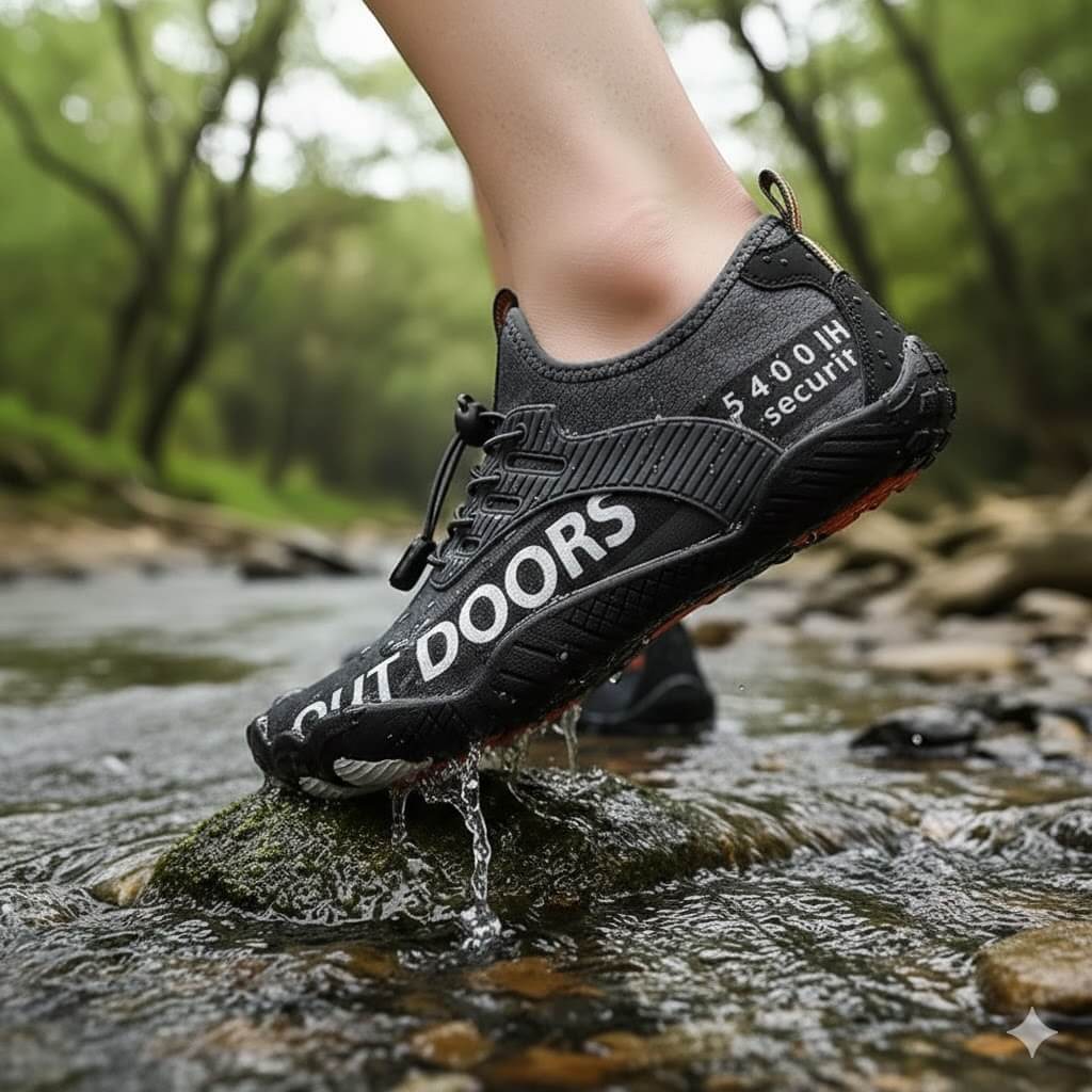 Sapatilha aquatica hero shot no rio 