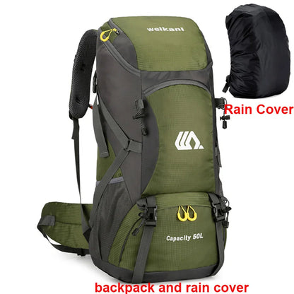 Mochila Cargueira 50 Litros - Weikani Pro - Verde