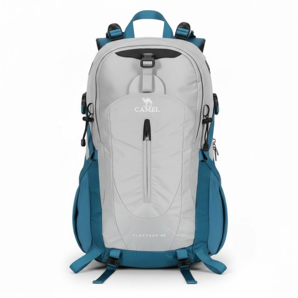 mochila de trilha 40 litros prateado