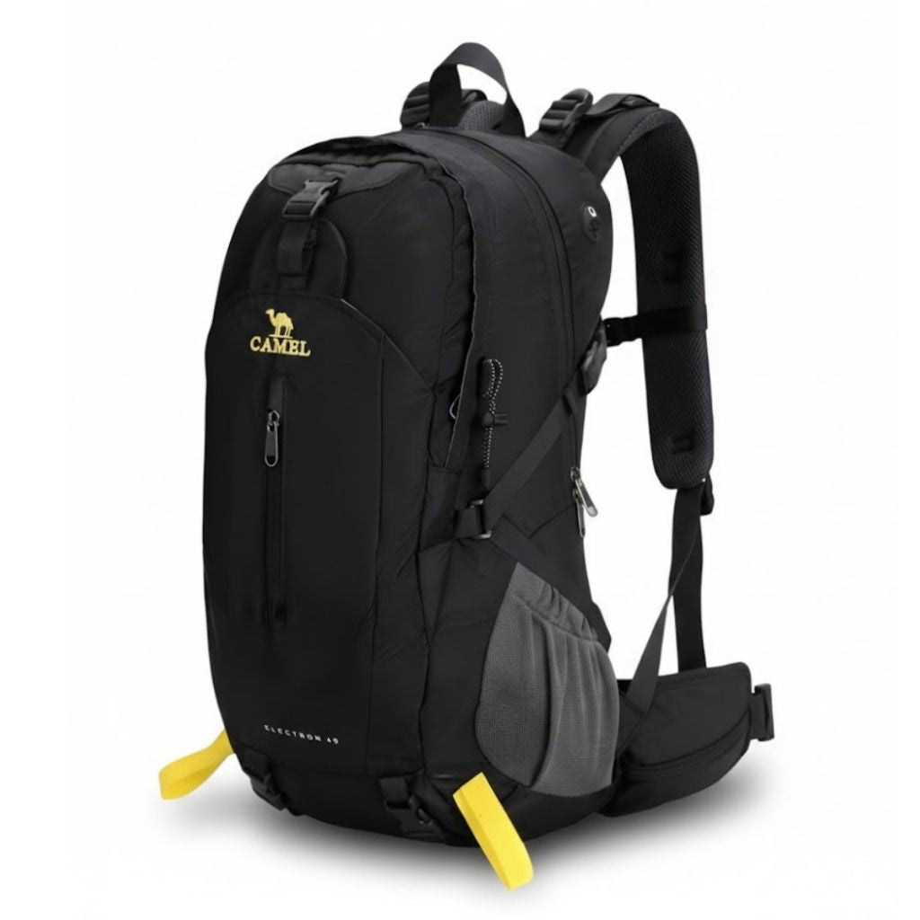 mochila de trilha preto 