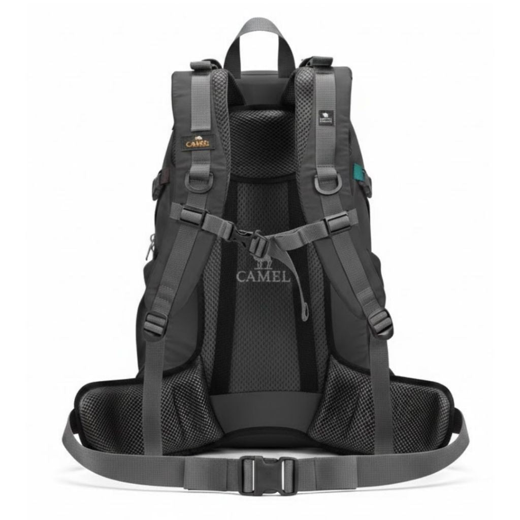 Mochila de trilha 40 litros traseira