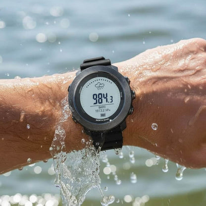 Relogio digital masculino - modelo apache d - hero shot - agua