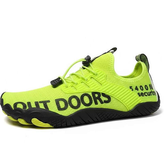 sapatilha aquatica verde respiravel no rio 