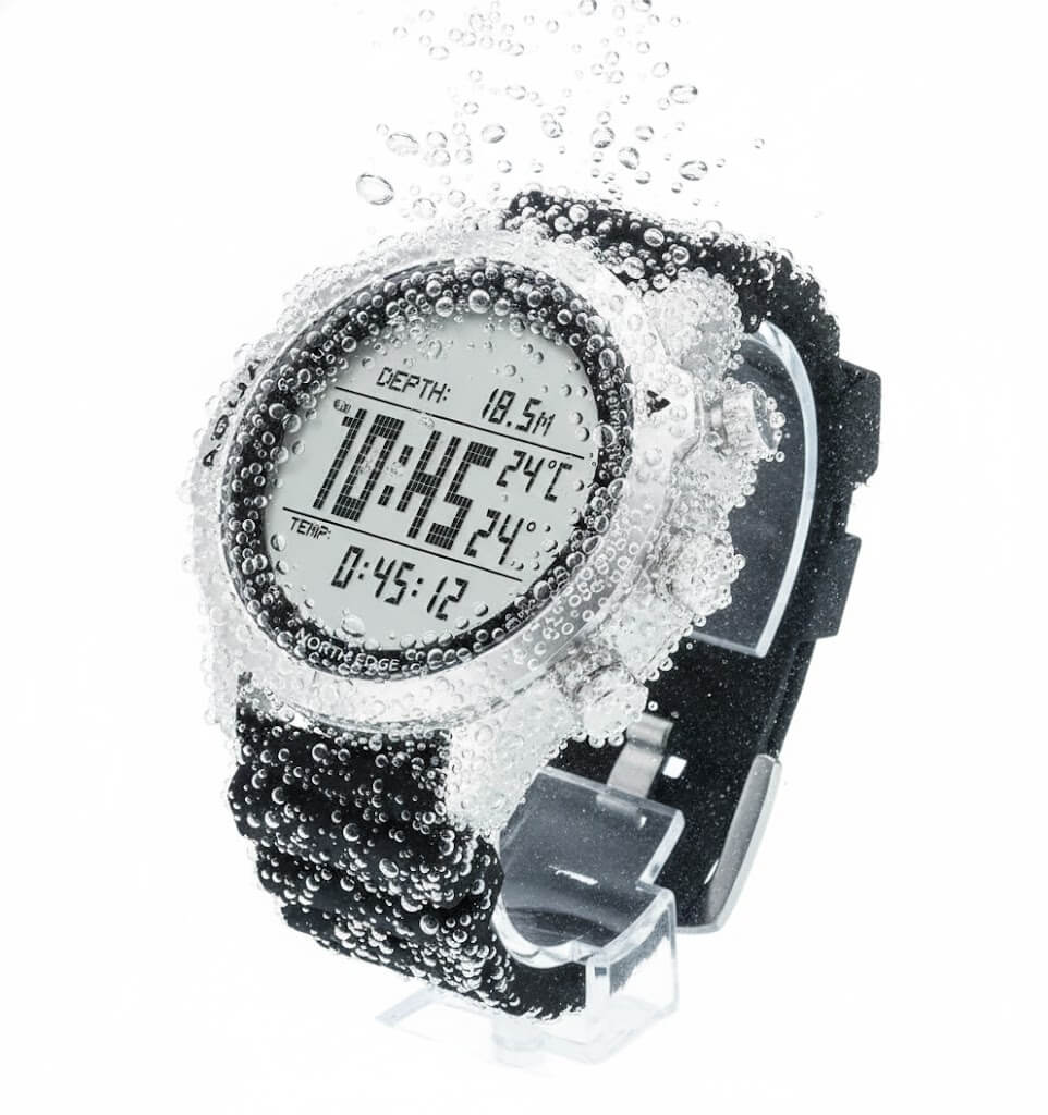 Relogio_digital_masculino_Modelo_Aqua bolhas